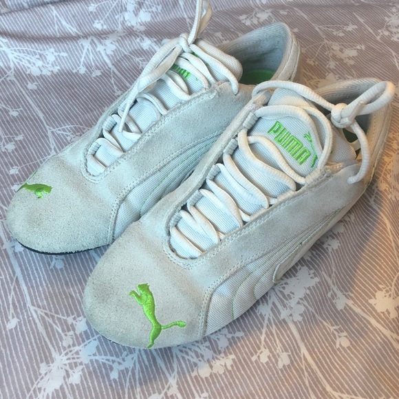 Puma Shoes Puma Repli Cat Low Lime Green Sneakers Poshmark